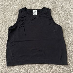 athleta cropped tank top size xxs